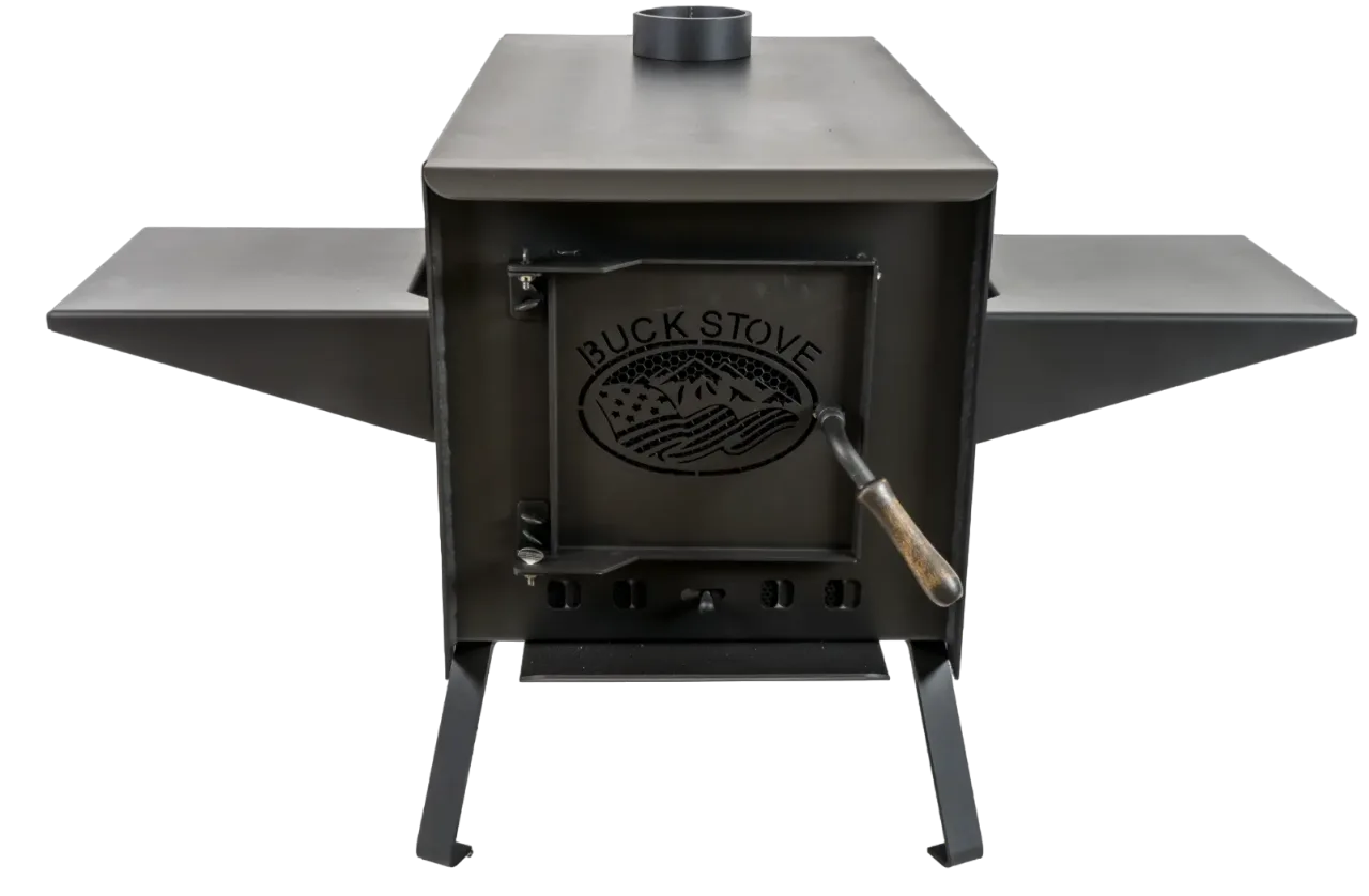 Buck Stove wood-burning camp stove