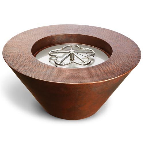 Copper Bowl Series – Hammered Mesa Model · Manufacturer view 1