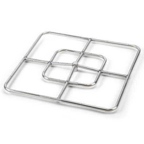 Square Burner Kits – Stainless Steel · Manufacturer view 1
