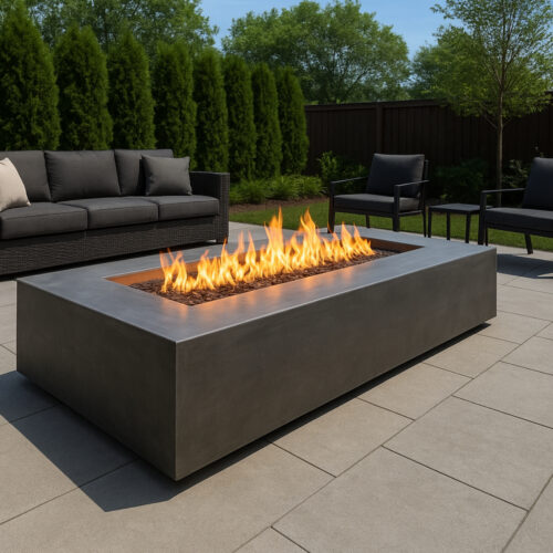 Assembled Metal Fire Pit Enclosures · Manufacturer view 1