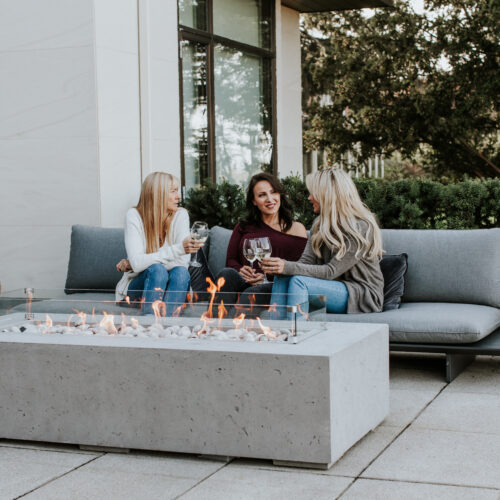 Sonoma Lightweight Concrete Fire Pits · Manufacturer view 1