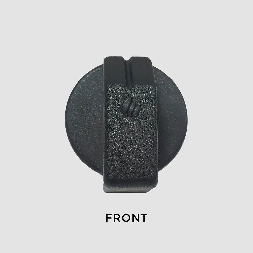 Black Plastic Knob