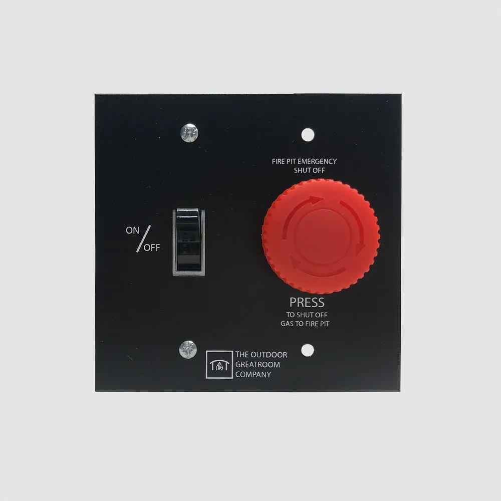 Electronic Ignition System ON/OFF Wall Switch w/ E-Stop