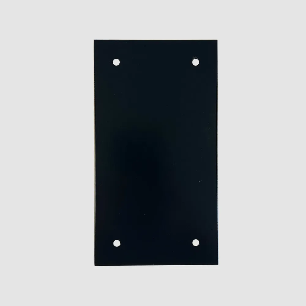 Blank Control Panel 6.38" x 3.5"
