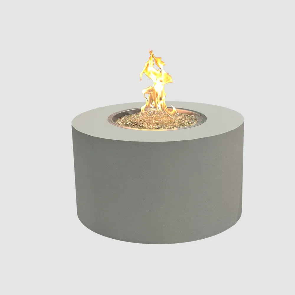 Vosera Round Gas Fire Pit  (Shipping Sept. 1st)