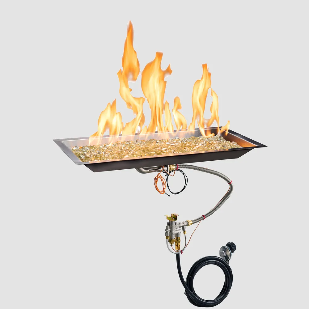 Crystal Fire Plus Linear Gas Burner