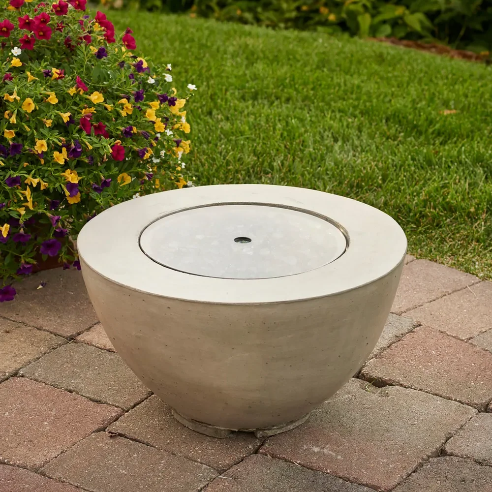 Round Glass Burner Cover