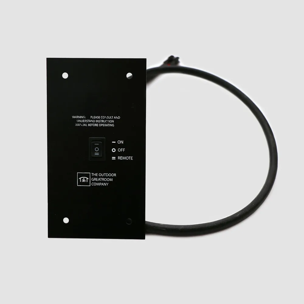 DSI System Control Panel w/ ON/OFF Switch - 6.38" x 3.5"