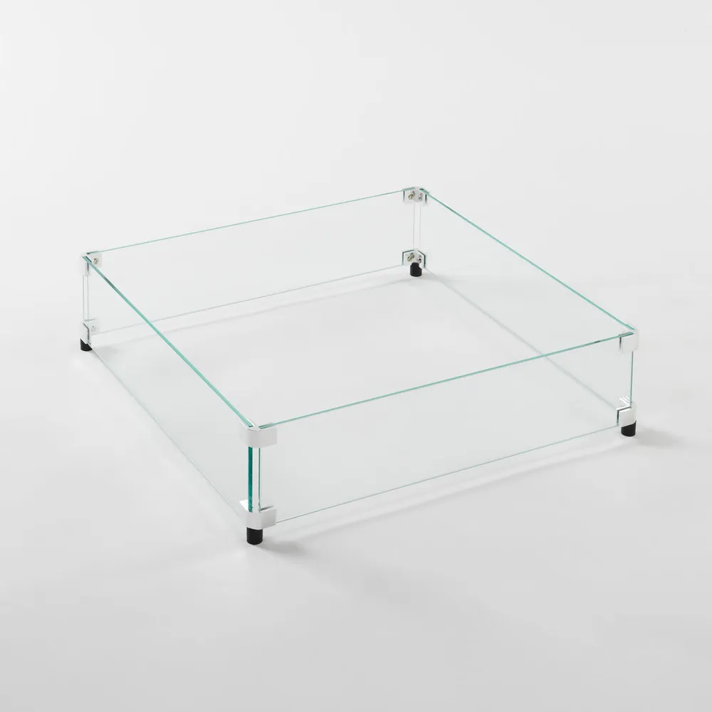 Square Glass Wind Guard