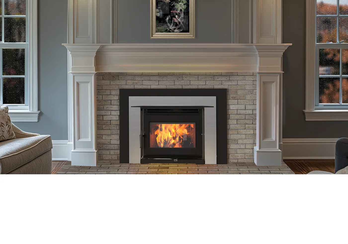 Manufacturer room installation — optional configuration may be shown