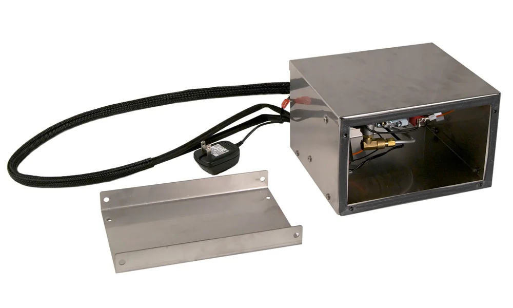 Manufacturer product image — optional burner or accessories may be shown