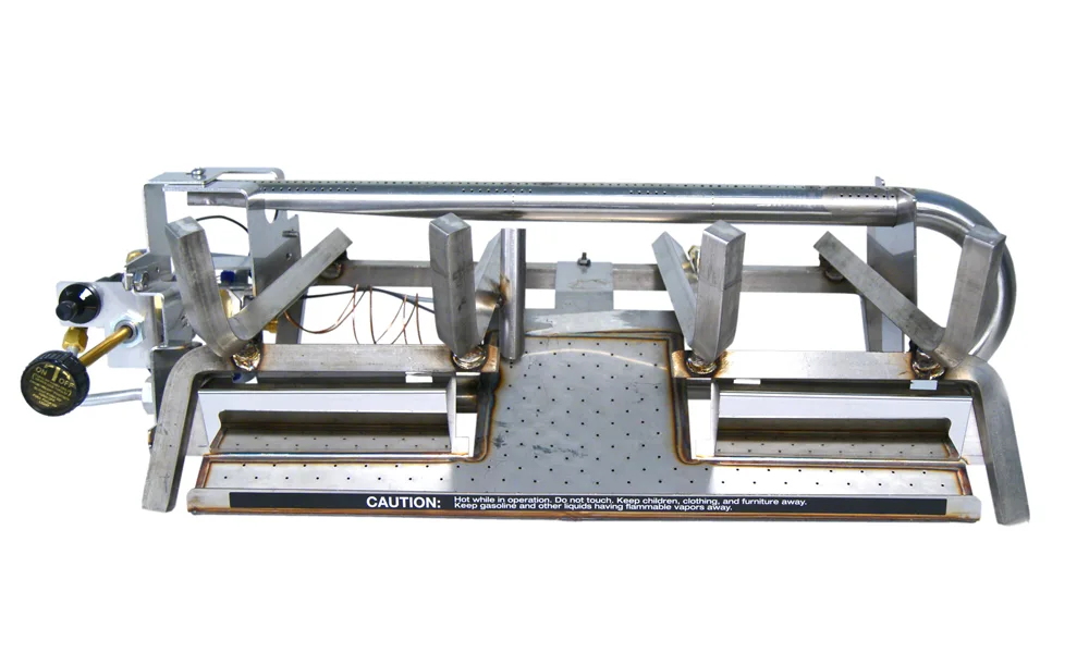 Manufacturer product image — optional burner or accessories may be shown