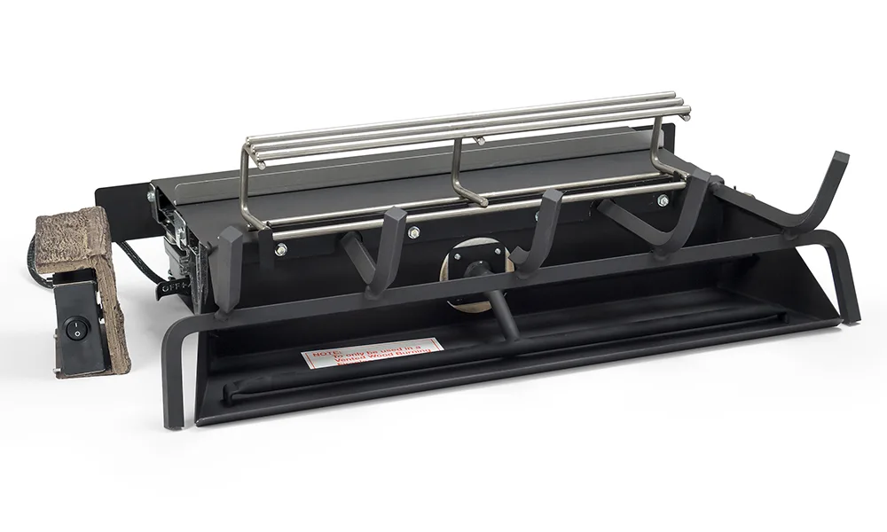 Manufacturer product image — optional burner or accessories may be shown