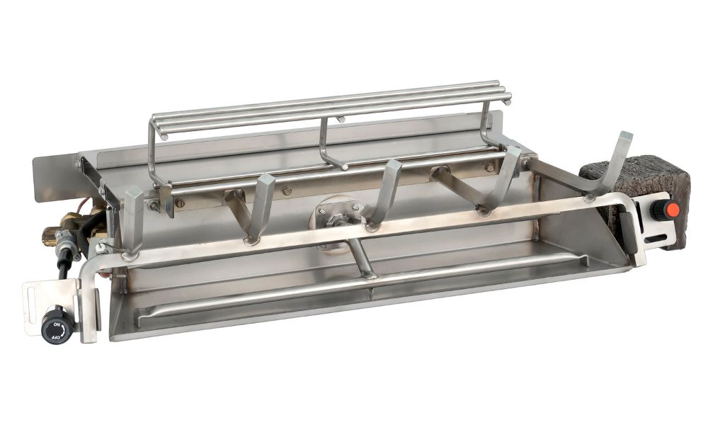 Manufacturer product image — optional burner or accessories may be shown