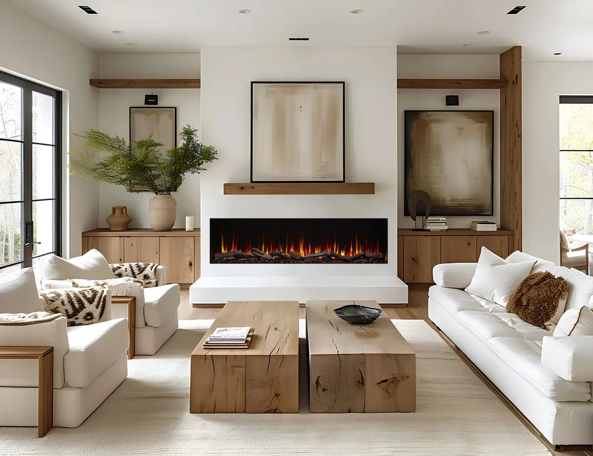Simplifire Triton electric fireplace