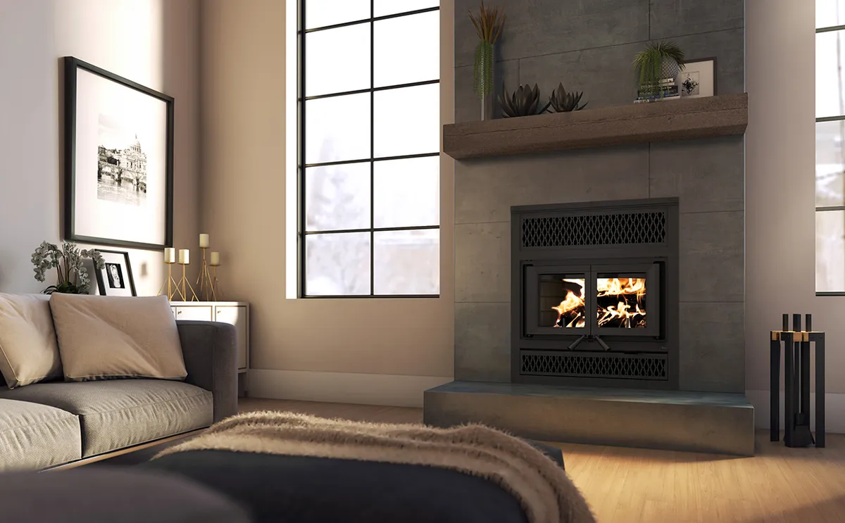 DALLAIRE - WOOD FIREPLACE