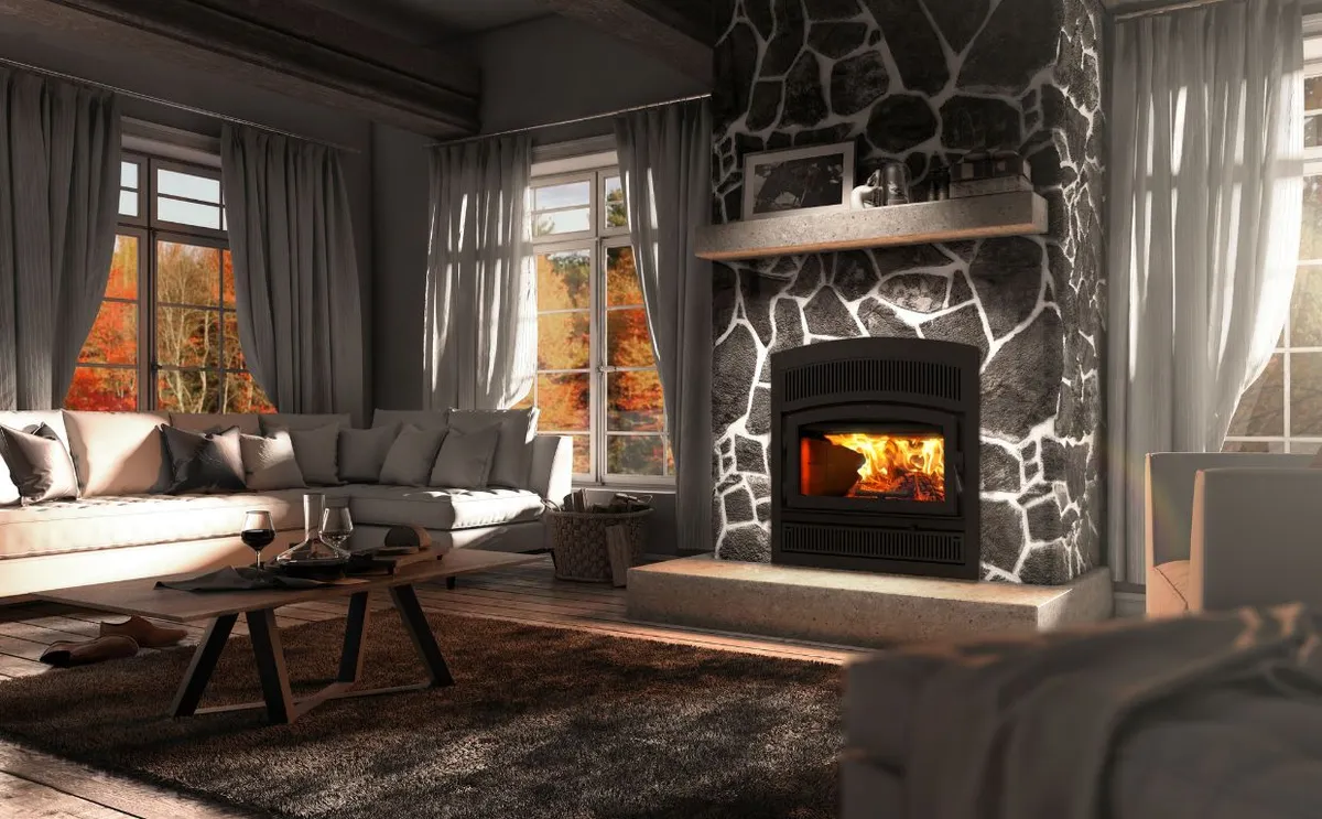 LAFAYETTE II - WOOD FIREPLACE