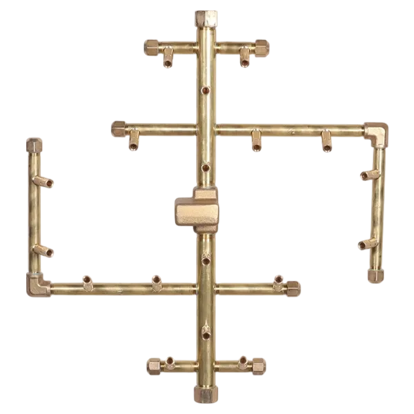 Cross Fire Brass Burners