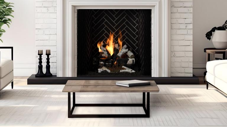 Ashland Open Fireplace