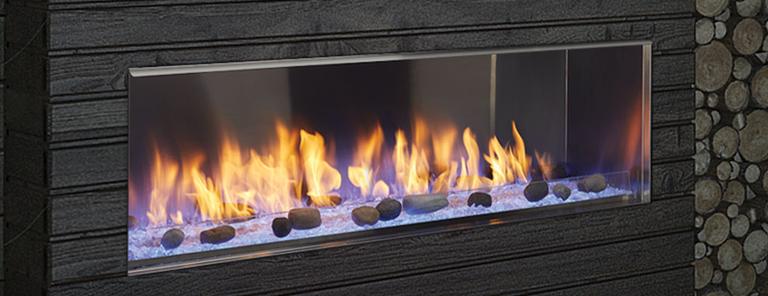 Lanai Linear Fireplace
