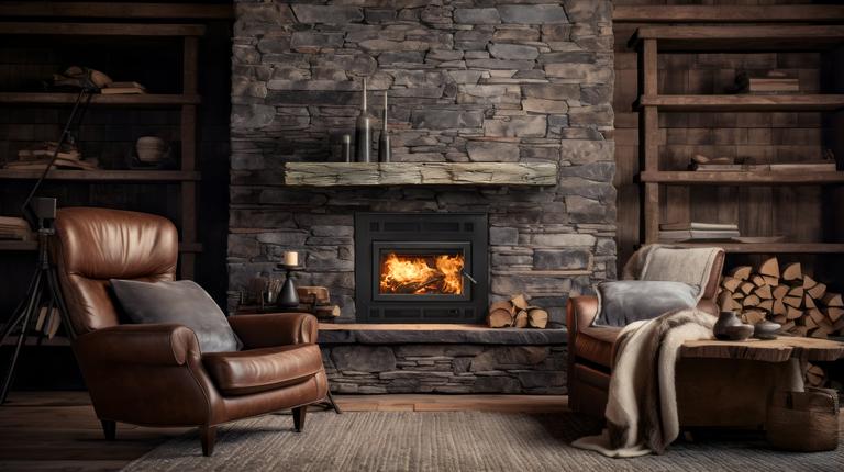 Pioneer II Wood-Burning Fireplace