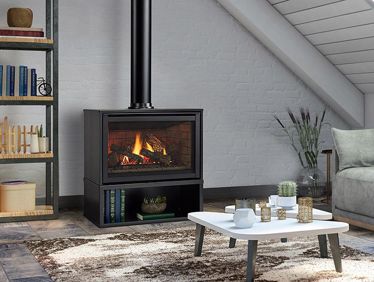 Trilliant Freestanding Fireplace