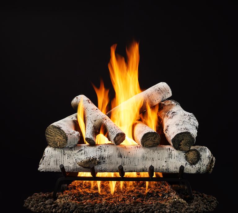 Woodland Birch Vented Gas Log Set