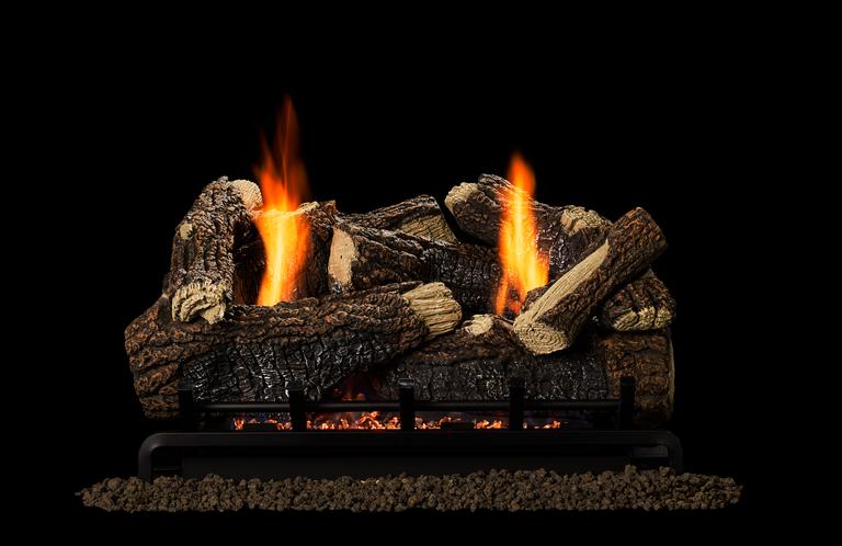 Highland Oak Refractory Vent Free Gas Log Set