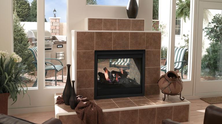 Twilight See-Through Gas Fireplace
